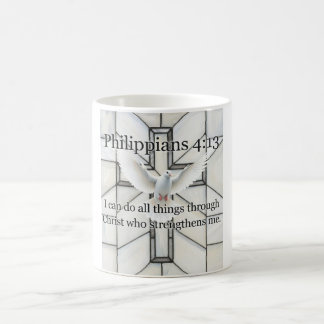 Philippians 4:13 Bible Verse Coffee Mug