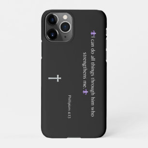 Philippians 4:13 Bible Verse iPhone / iPad case
