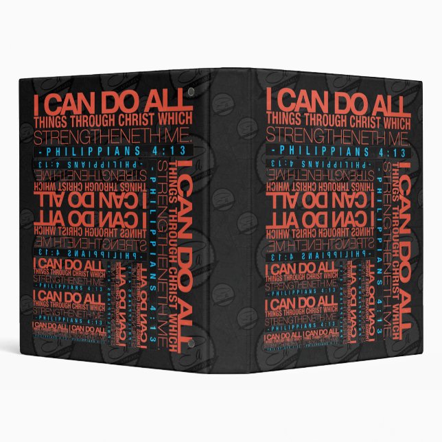 Philippians 4:13 Binder (Background)