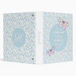 Philippians 4:13 Butterfly 3 Ring Binder