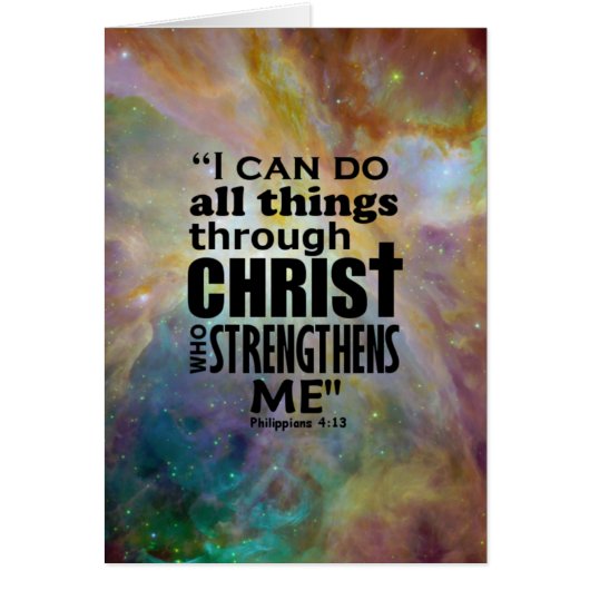 Philippians 4:13 cards (Front)