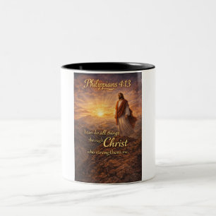 Philippians 4:13 Christian Coffee Mug