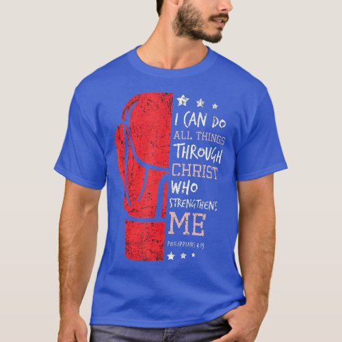 Philippians 4 13 I Can Do All Things Christian Box T_Shirt