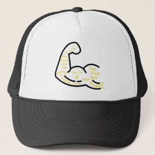 Philippians 4:13 I Can Do All Things Christian Trucker Hat
