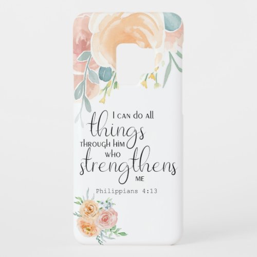 Philippians 413 I can do all things through him Case_Mate Samsung Galaxy S9 Case
