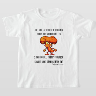 Philippians 4:13 - I can Do All Things Through JC T-Shirt