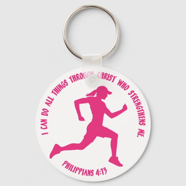 PHILIPPIANS 4:13 KEYCHAIN (Front)