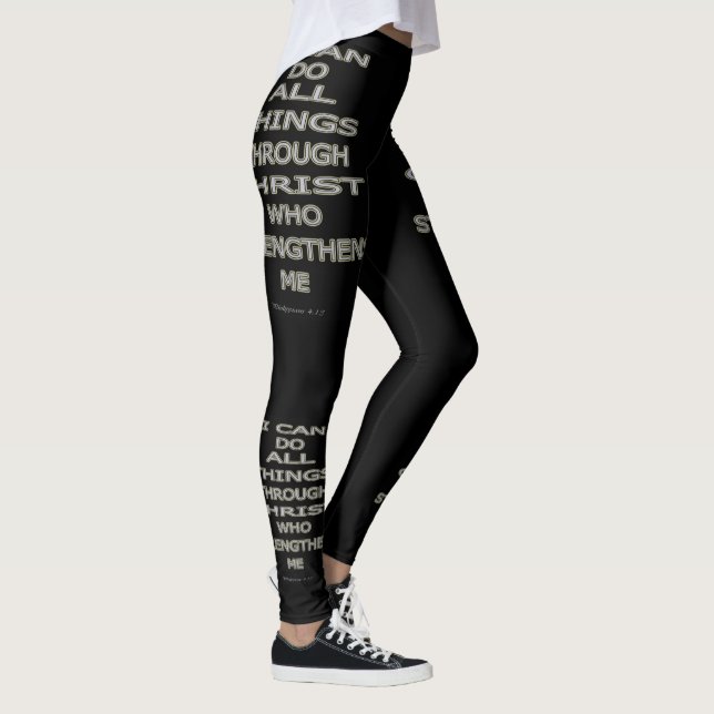 Philippians 4:13 leggings (Right)