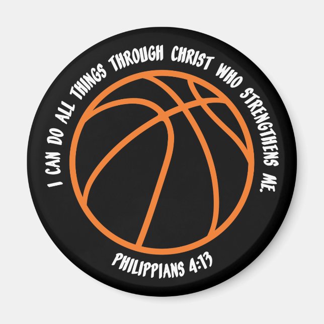 PHILIPPIANS 4:13 MAGNET (Front)