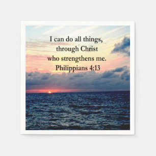 PHILIPPIANS 4:13 NAPKINS