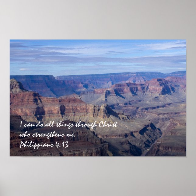 Philippians 4:13 Poster 2 (Front)