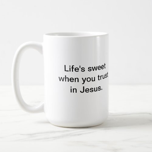 Philippians 413 traditional and modern coffee mug