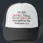 PHILIPPIANS 4:13 TRUCKER HAT<br><div class="desc"></div>