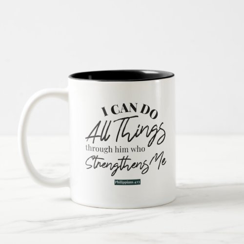 Philippians 413 Two_Tone coffee mug