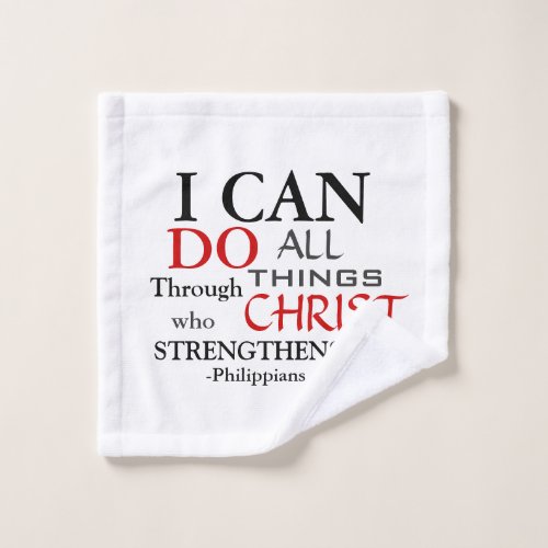 PHILIPPIANS 413 WASH CLOTH