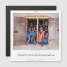 Philippians 4:19-20 GOD'S PROMISE SCRIPIX magnetic