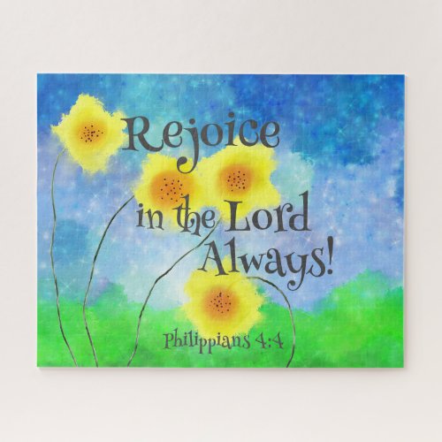 Philippians 44 Rejoice in the Lord Always  Jigsaw Puzzle