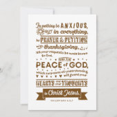 Philippians 4:6, 7 (Front)