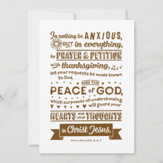 Philippians 4:6, 7
