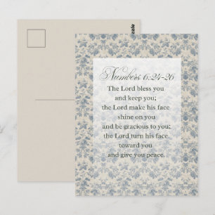 Philippians 4:6–7 Christian Encouragement Gift  Postcard