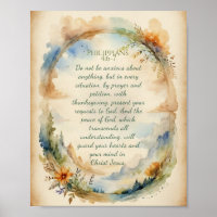 Philippians 4:6–7 Christian Encouragement Gift