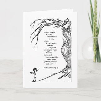 Philippians thank you card