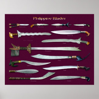 Philippine Blades 1/2 scale Poster