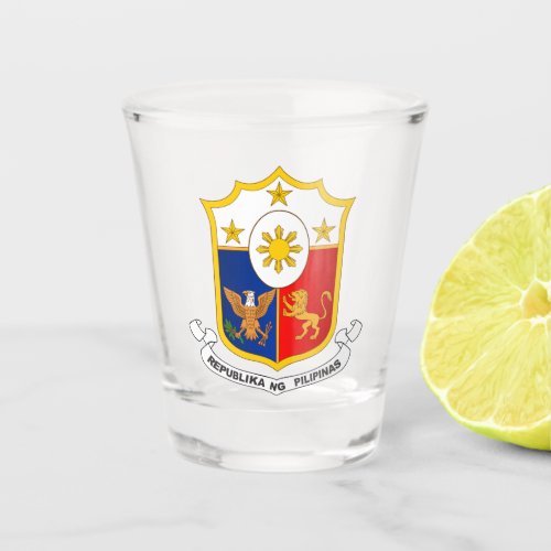 Philippine COA Shot Glass