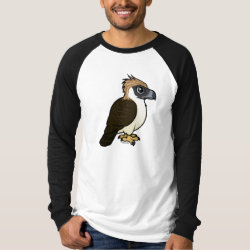 Philippine Eagle Men's Canvas Long Sleeve Raglan T-Shirt