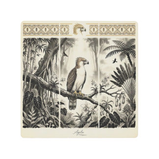 Philippine Eagle Triptych Wall Art
