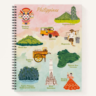 Philippine Favorites Art Notebook