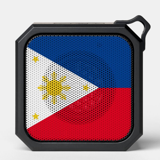 Philippine Filipino Flag Pinoy Bluetooth Speaker (Front)