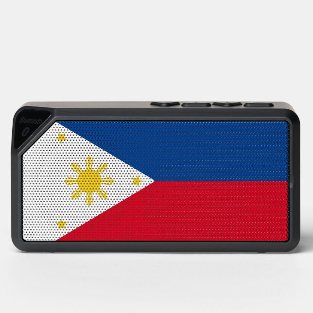 Philippine Filipino Flag Pinoy Bluetooth Speaker (Front)