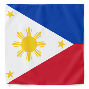 Philippine Flag Bandana, patriotic Philippines Bandana