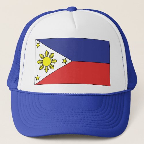 Philippine Flag Cap Trucker Hat