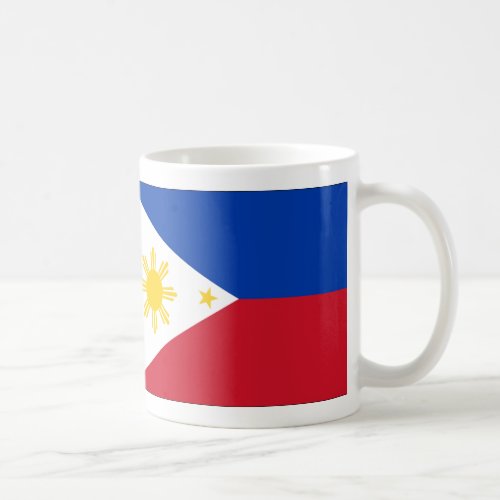 Philippine flag coffee mug