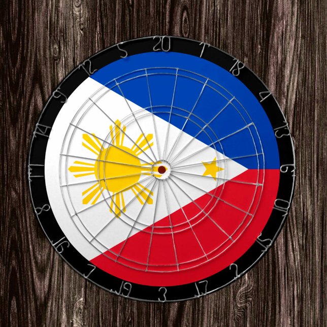 Philippine Flag Dartboard, Philippines /game board Dart Board (Creator Uploaded)