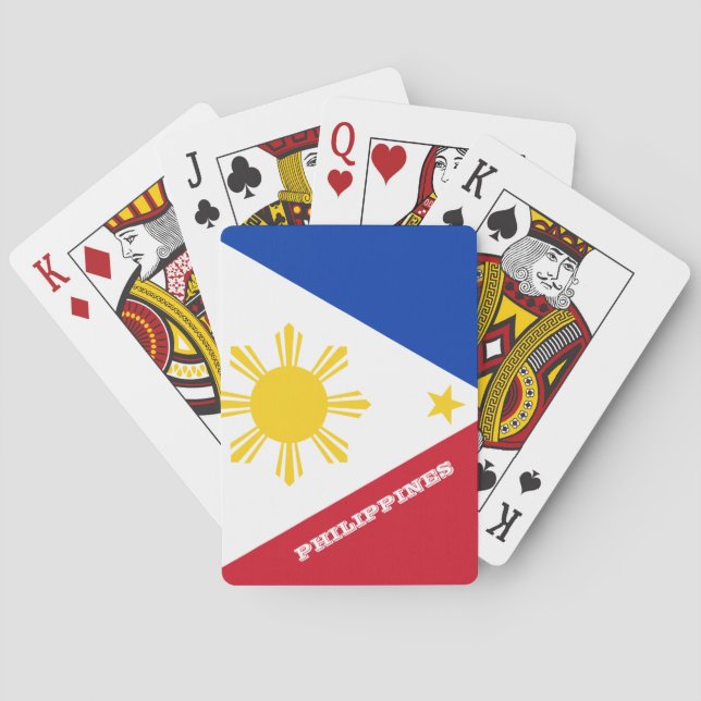 Philippine Flag Games, Philippines Playing Cards (Back)