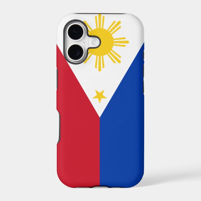 Philippine Flag Iphone Case (Back)