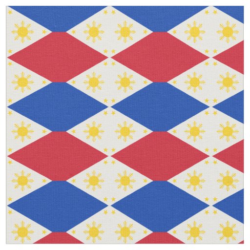 Philippine Flag National Trendy Fabric /fashion