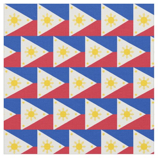 Philippine Flag National Trendy Fabric /fashion