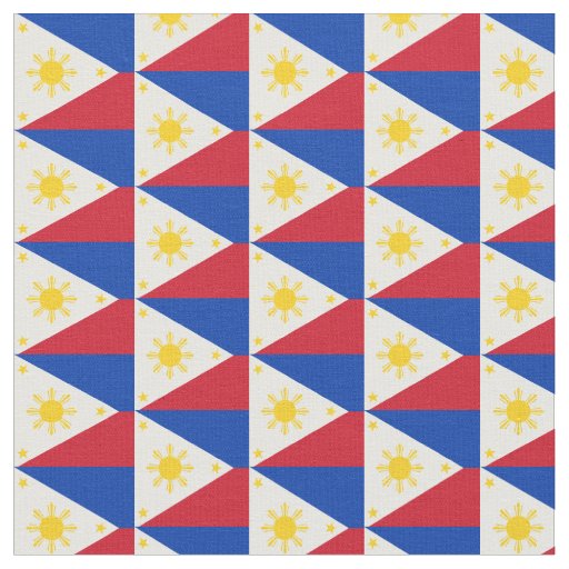 Philippine Flag National Trendy Fabric /fashion