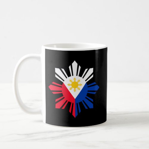 Philippine Flag Pinoy Flag Filipino Pinoy Sun Coffee Mug