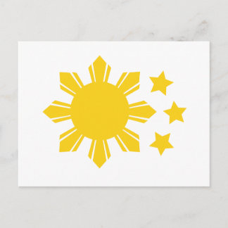 Philippine Flag - Proud to be Pinoy! Postcard