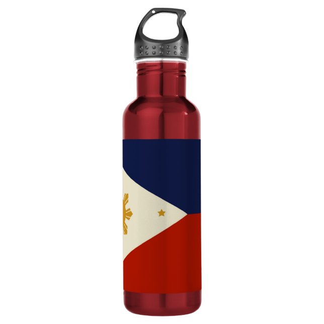 PHILIPPINE FLAG STAINLESS STEEL WATER BOTTLE (Front)