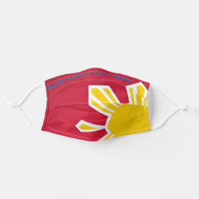 Philippine Flag Sun Independence Day Cloth Face Mask