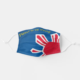 Philippine Flag Sun Proud to be Pinoy Cloth Face Mask