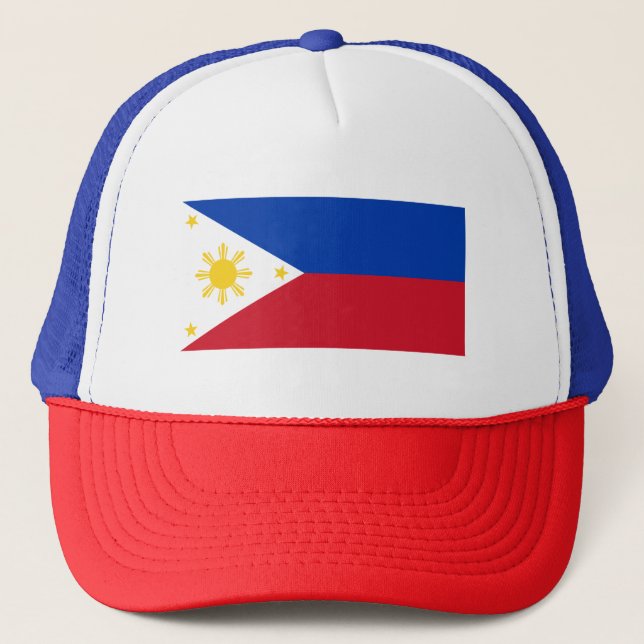 Philippine Flag Trucker Hat (Front)