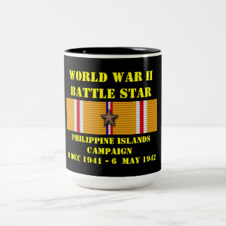 Philippine Islands Campaign Two-Tone Coffee Mug