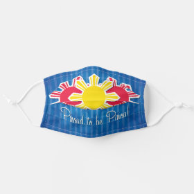 Philippine Pride Proud to be Pinoy Cloth Face Mask